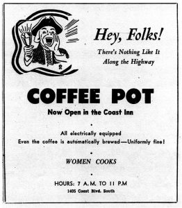 "Coffee Pot" Advertising